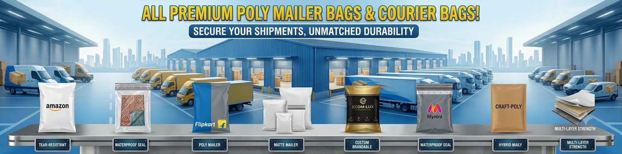 poly bags banner