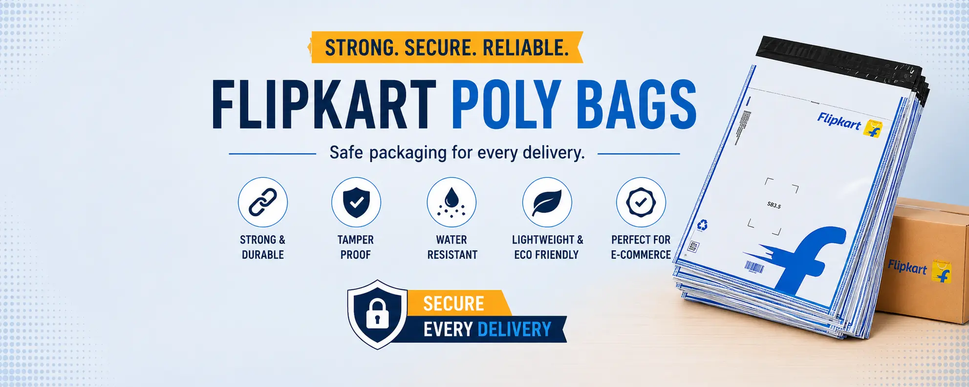 Flipkart Barcode Poly Bags